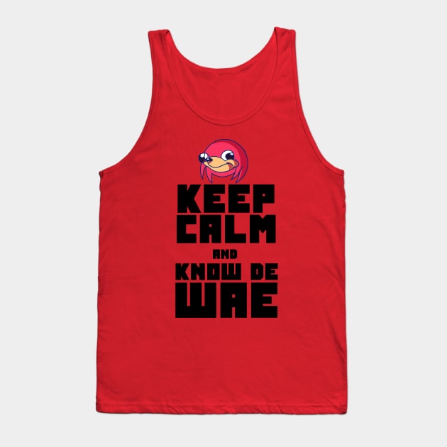 Do you know de wae Tank Top by Rad3lf